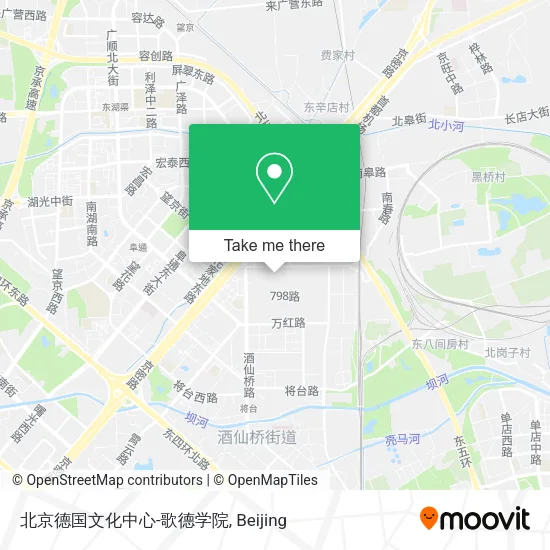 北京德国文化中心-歌德学院 map