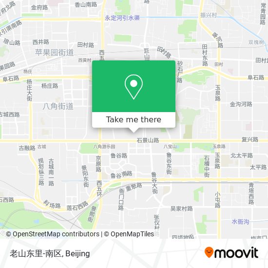 老山东里-南区 map