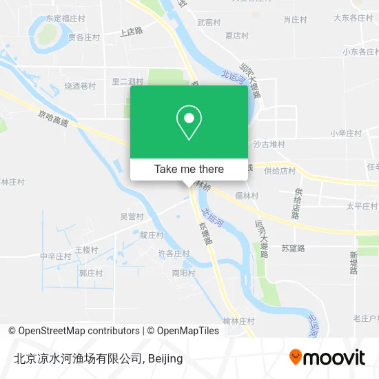 北京凉水河渔场有限公司 map