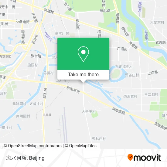凉水河桥 map