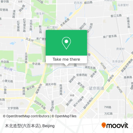 木北造型(六百本店) map