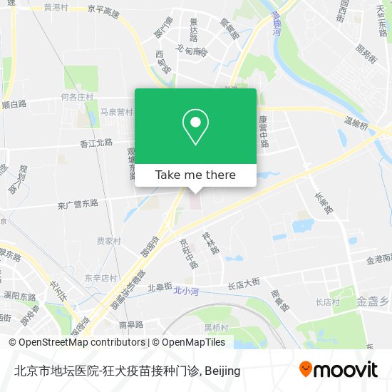 北京市地坛医院-狂犬疫苗接种门诊 map