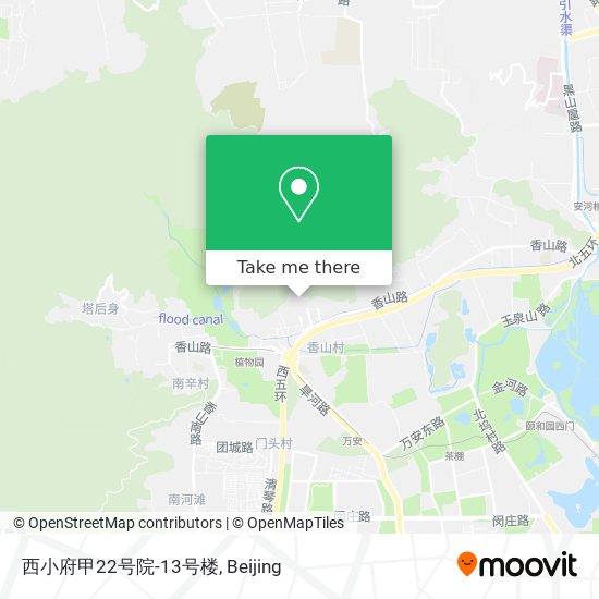 西小府甲22号院-13号楼 map