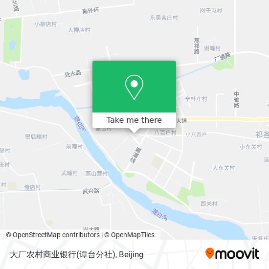 大厂农村商业银行(谭台分社) map