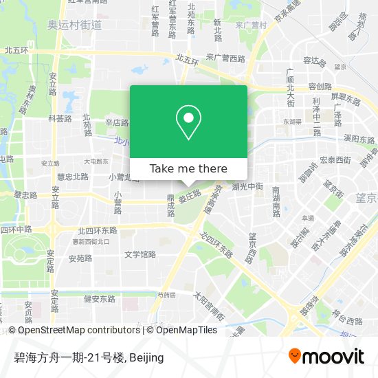 碧海方舟一期-21号楼 map