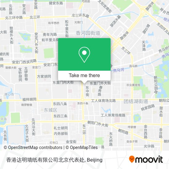 香港达明墙纸有限公司北京代表处 map