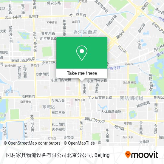 冈村家具物流设备有限公司北京分公司 map