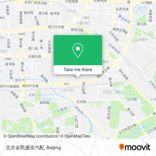 北京金凯盛业汽配 map