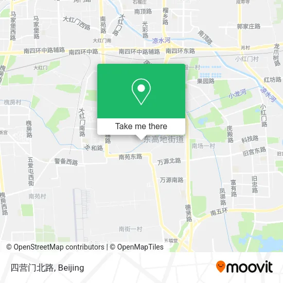 四营门北路 map