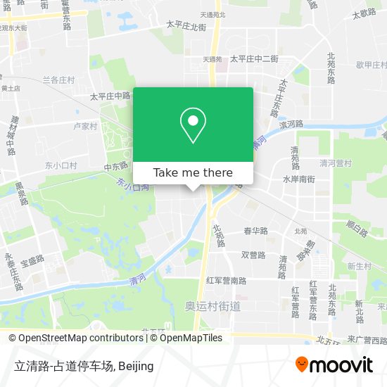 立清路-占道停车场 map