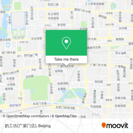 奶工坊(广渠门店) map