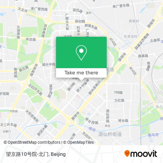 望京路10号院-北门 map