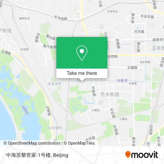 中海苏黎世家-1号楼 map