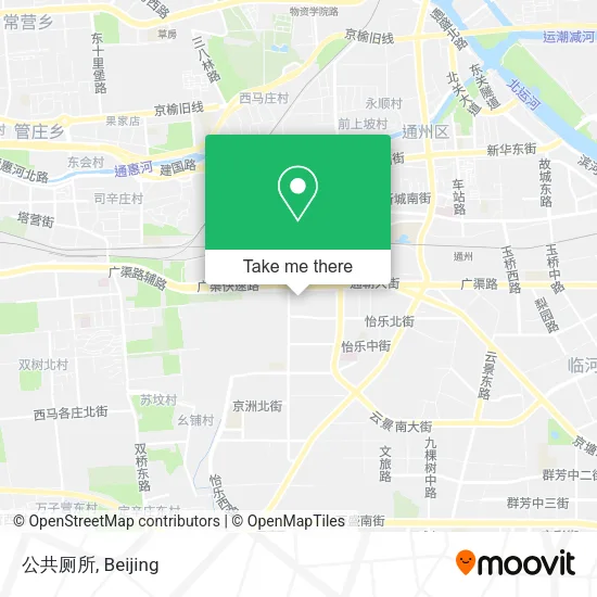 公共厕所 map