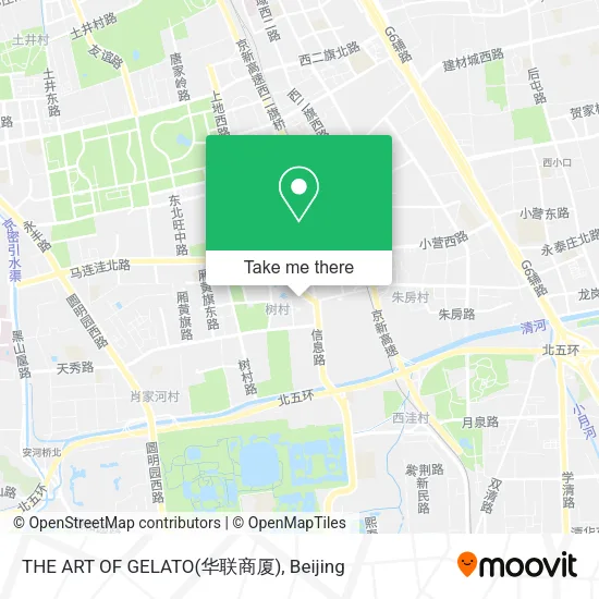 THE ART OF GELATO(华联商厦) map