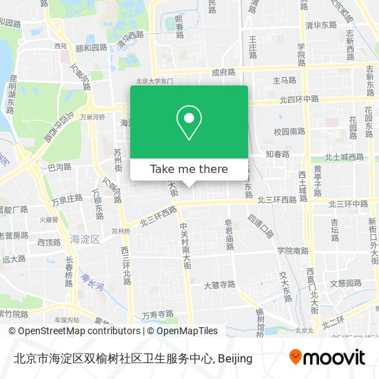 北京市海淀区双榆树社区卫生服务中心 map