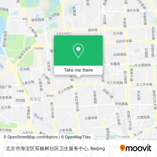 北京市海淀区双榆树社区卫生服务中心 map