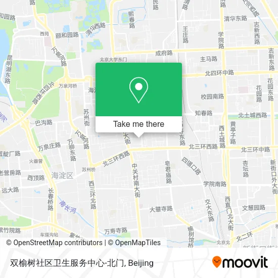 双榆树社区卫生服务中心-北门 map
