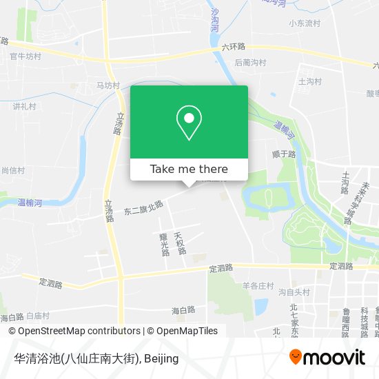 华清浴池(八仙庄南大街) map