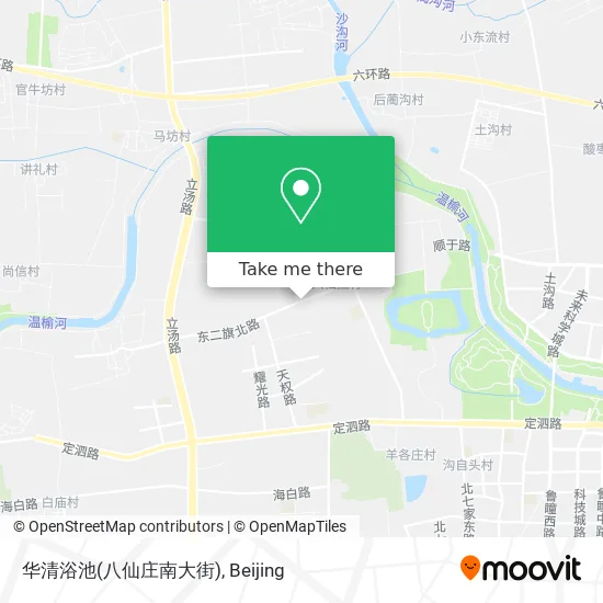 华清浴池(八仙庄南大街) map