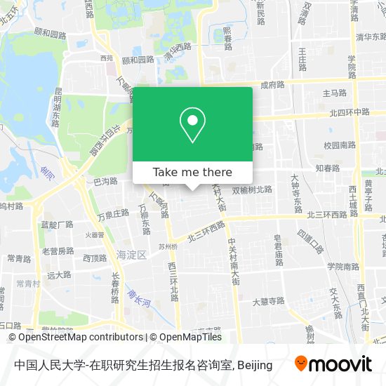 中国人民大学-在职研究生招生报名咨询室 map