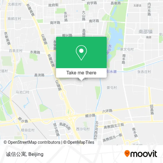 诚信公寓 map