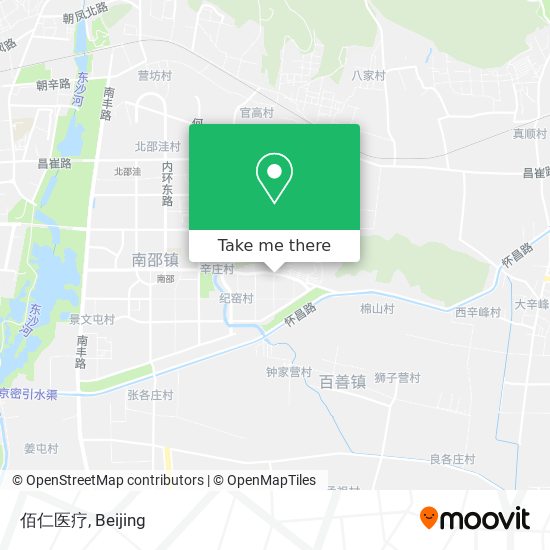 佰仁医疗 map