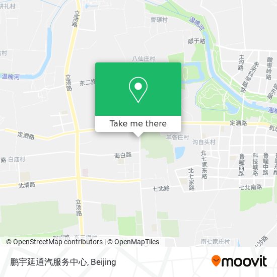 鹏宇延通汽服务中心 map