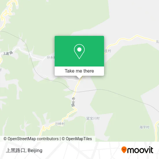 上黑路口 map