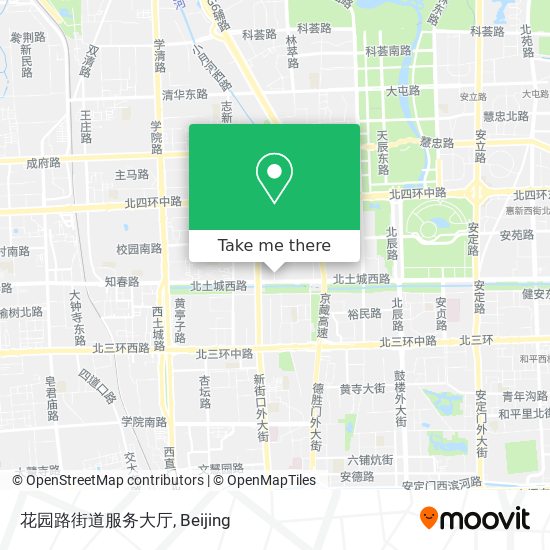花园路街道服务大厅 map