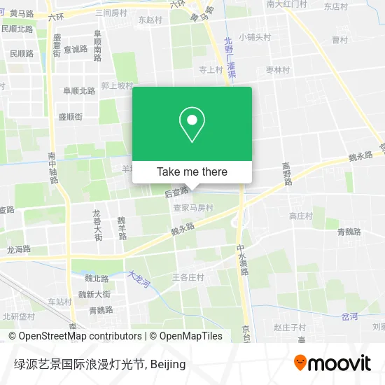 绿源艺景国际浪漫灯光节 map