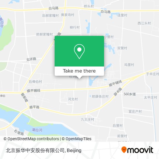 北京振华中安股份有限公司 map