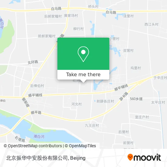 北京振华中安股份有限公司 map
