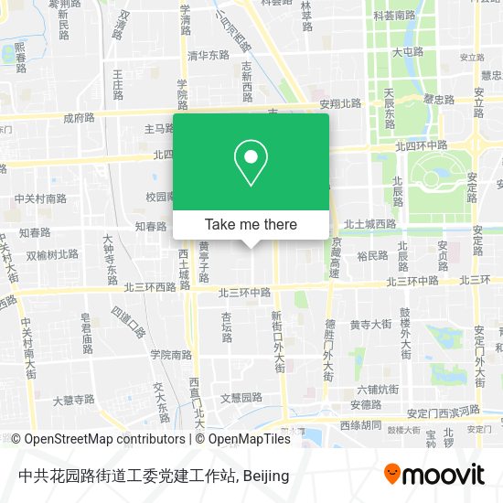 中共花园路街道工委党建工作站 map