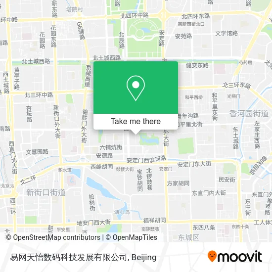 易网天怡数码科技发展有限公司 map