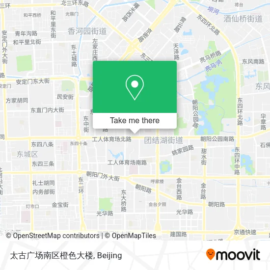 太古广场南区橙色大楼 map