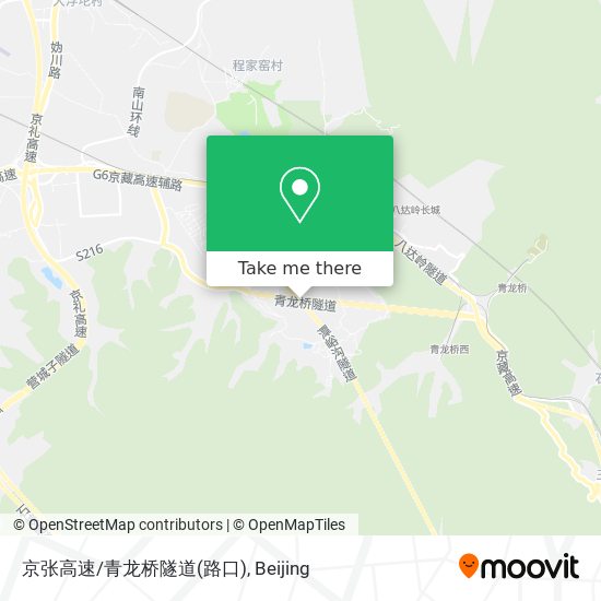 京张高速/青龙桥隧道(路口) map