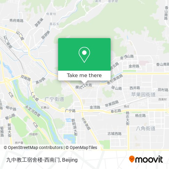 九中教工宿舍楼-西南门 map