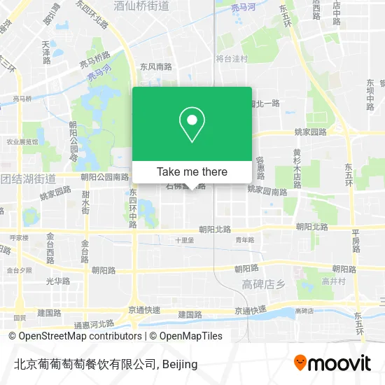 北京葡葡萄萄餐饮有限公司 map