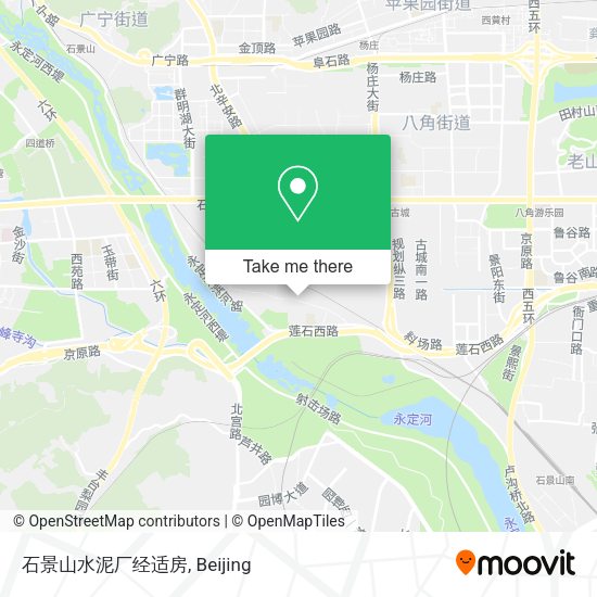 石景山水泥厂经适房 map