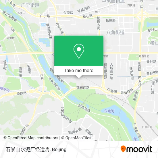 石景山水泥厂经适房 map