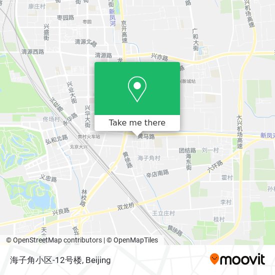 海子角小区-12号楼 map
