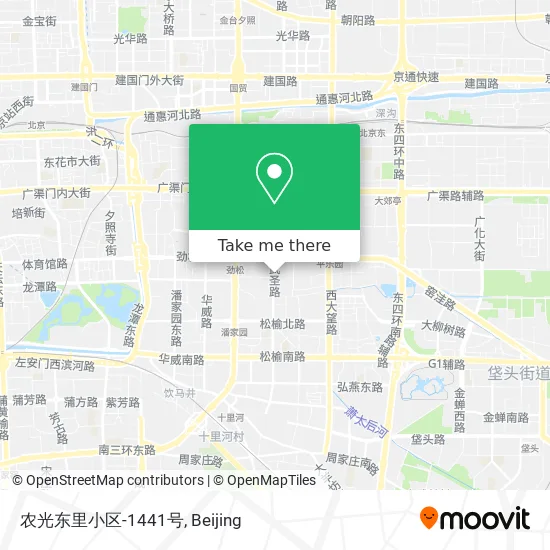 农光东里小区-1441号 map