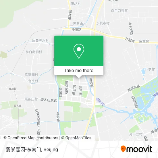 麓景嘉园-东南门 map