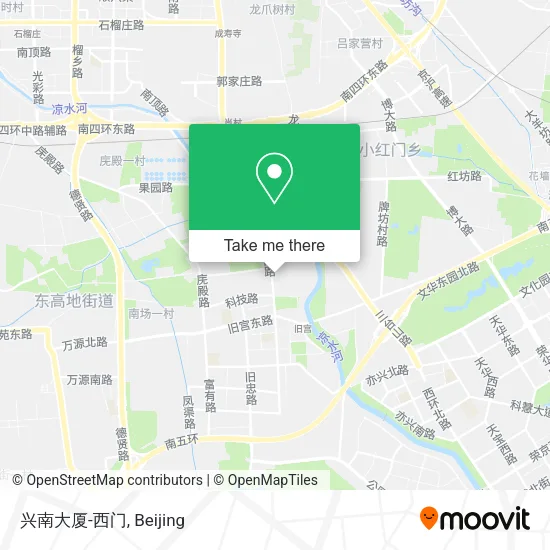 兴南大厦-西门 map