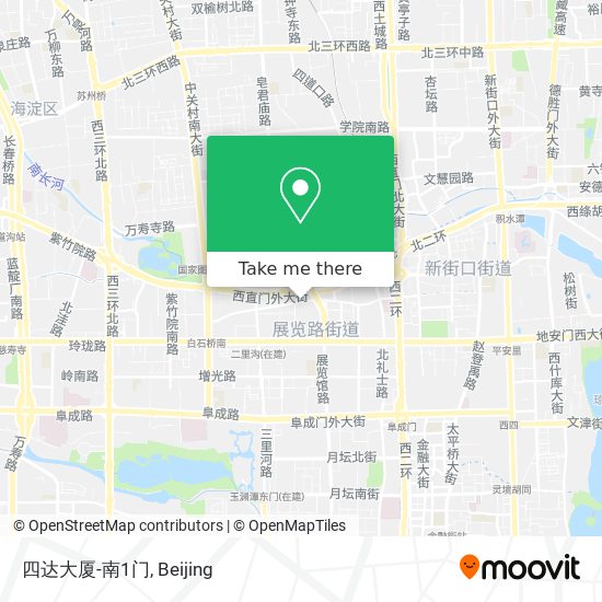四达大厦-南1门 map