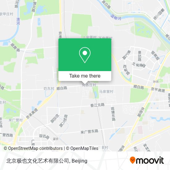 北京极也文化艺术有限公司 map