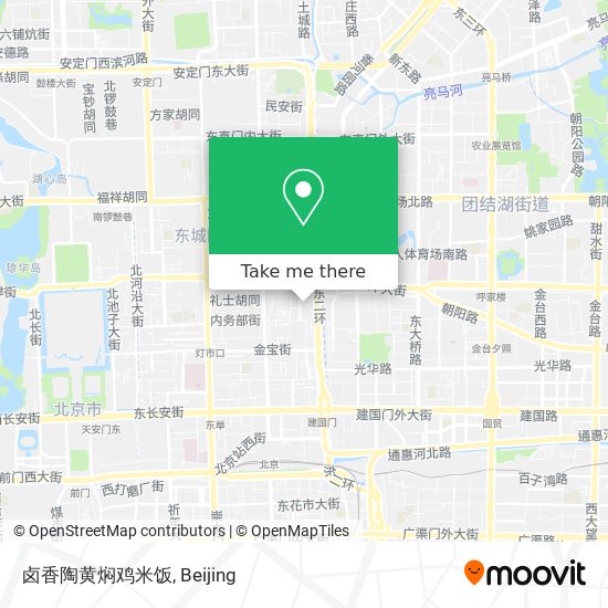 卤香陶黄焖鸡米饭 map