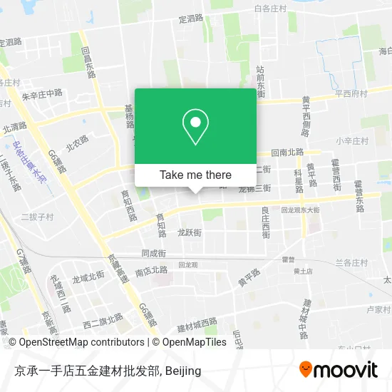 京承一手店五金建材批发部 map