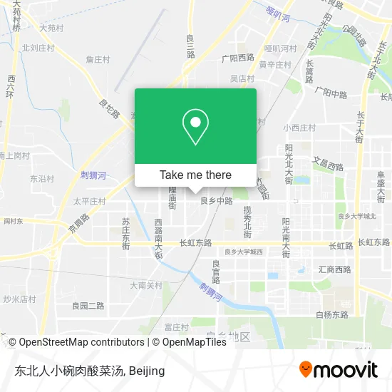 东北人小碗肉酸菜汤 map